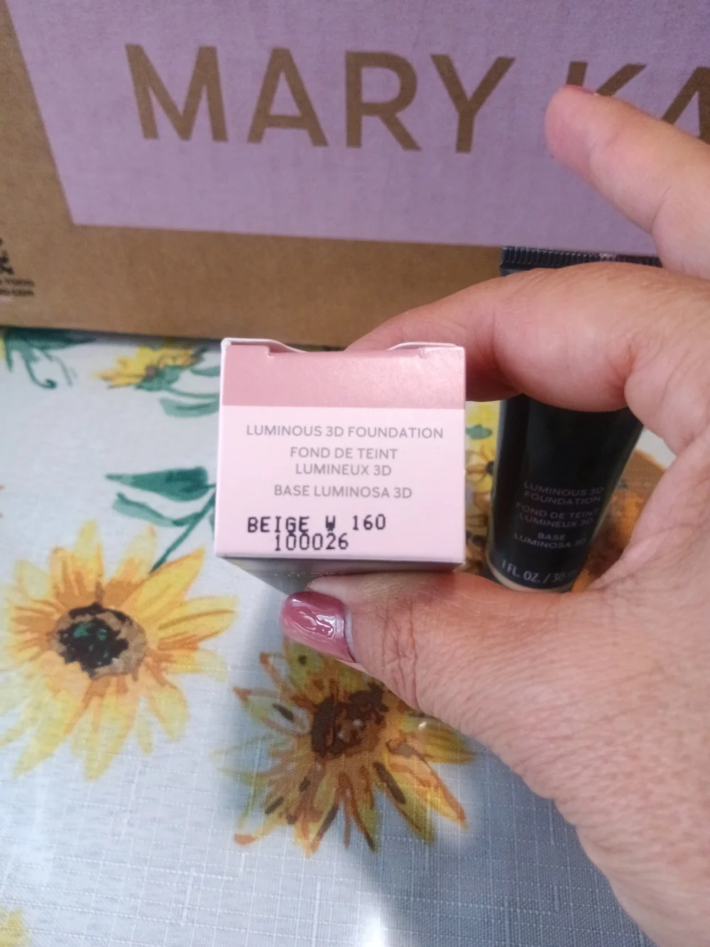 Mary Kay Timewise Luminous 3D Foundation - Beige W 160